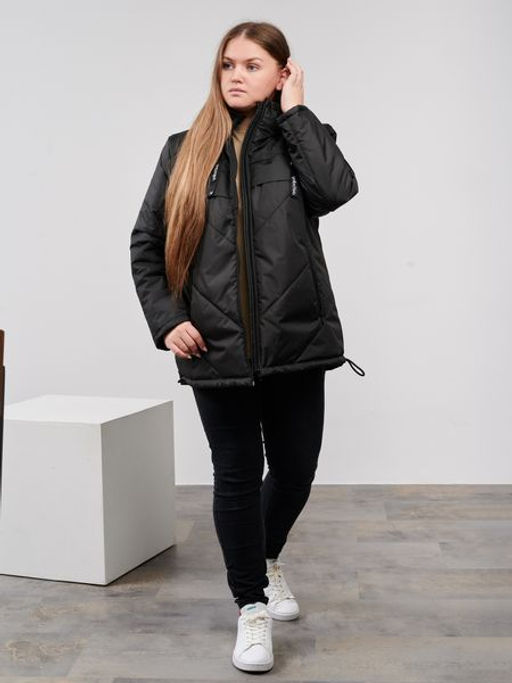 Куртка демисезонная Нэт черный - Yollochka фото 4