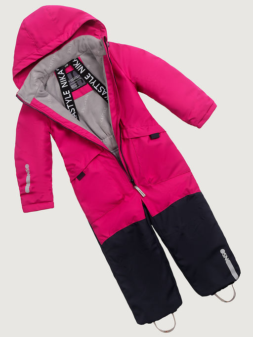 Комбинезон 8м2125 пудра/инжир - Nikastyle фото 12