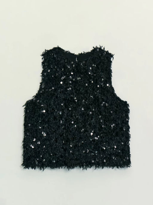 Топ из перьев / Zarina