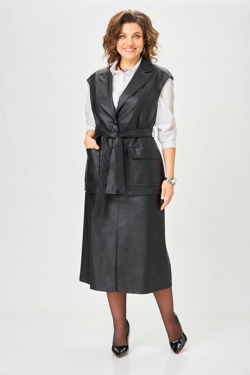 Жилет Anastasia Mak 1323 черный фото 5