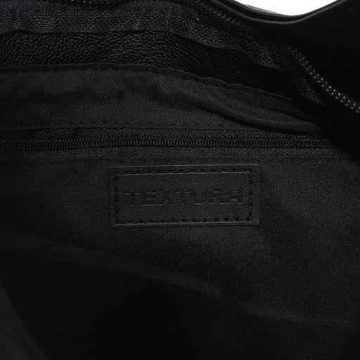 Сумка женская TEXTURA, мешок, большого размера, цвет чёрный  фото 5