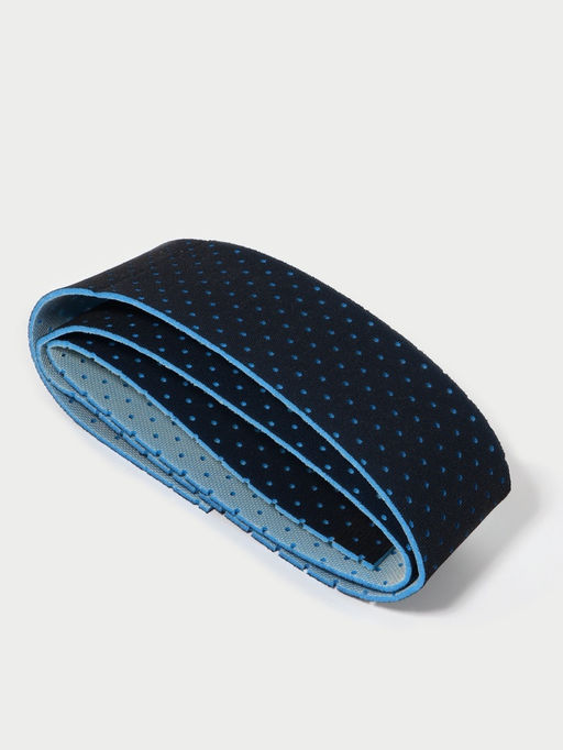 Цена за 2 шт. Стельки для обуви, дышащие, для вырезания, в рулоне, 150×9 см, чёрный/голубой - Onlitop фото 3