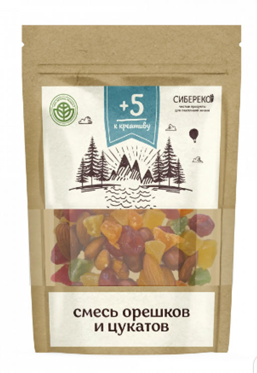 Смесь орешков и цукатов 50 г