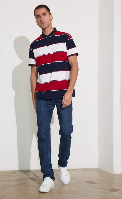 Футболка-поло F411-07-5199 red - Fine joyce фото 2