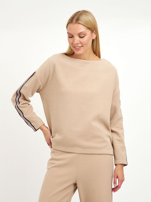 джемпер женский с лампасами - Glenfield фото 3