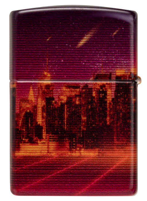 Зажигалка ZIPPO Кибергород | Cyber City 48505  фото 10