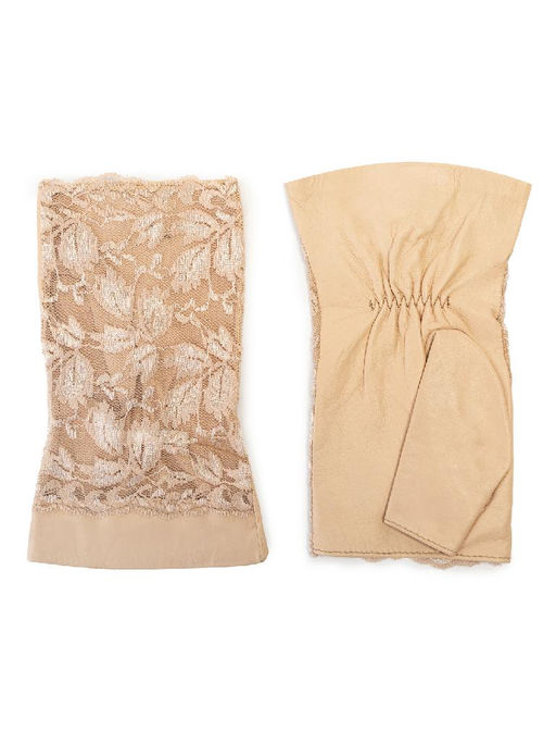 Перчатки женские б/п 00388 beige vanilla - Eleganzza фото 6