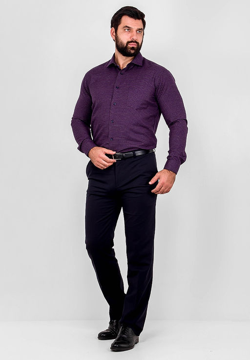 Сорочка мужская длинный рукав GREG 774/119/114/FL/Z/1p  фото 5