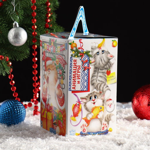 Цена за 5 шт. Подарочная коробка Холодильник, 10 х 10 х 18 см - Simaland фото 4