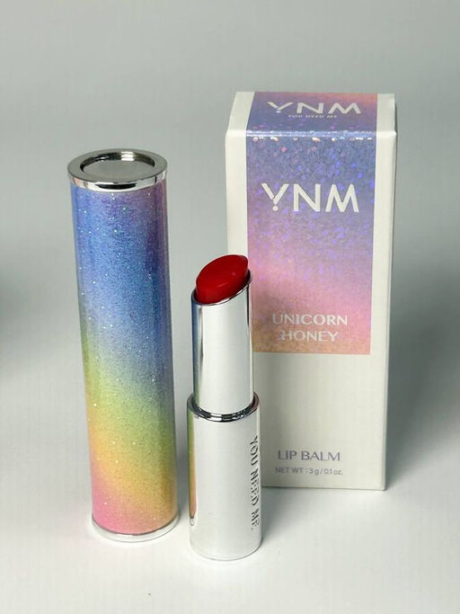 Y.N.M Unicorn Honey Lip Balm, 3g - Увлажняющий оттеночный бальзам для губ