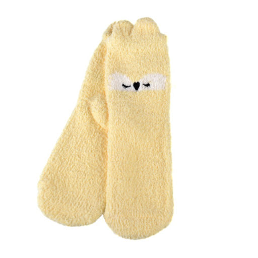 Носки женские флисовые р. 35-40 / MNZ-16 /уп 12/ микс - Галеонтрейд фото 2