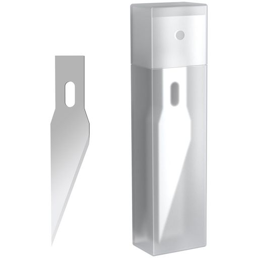 Лезвия для канц. ножа-скальпеля "Berlingo" в блистере, набор из 10шт. европодвес (BM4213)