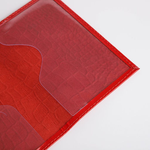 Обложка для паспорта, цвет алый - Simaland фото 6