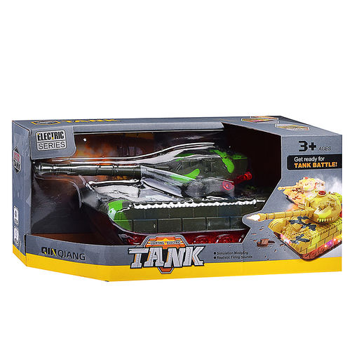 Танк "Шторм" на батарейках, в коробке