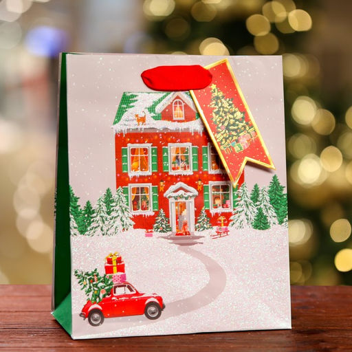 Пакет подарочный На праздник , люкс 18 х 22,3 х 10 см - Simaland фото 5