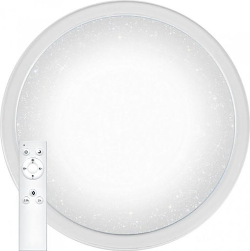 Светильник светодиодный управляемый с кантом и пультом 70W, Max. 5300Lum, 3000К-6500K, IP20, AL5000