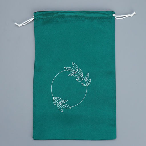 Цена за 5 шт. Мешок атласный Листва, 20 30 см +/- 1.5 см - Дарите счастье фото 8