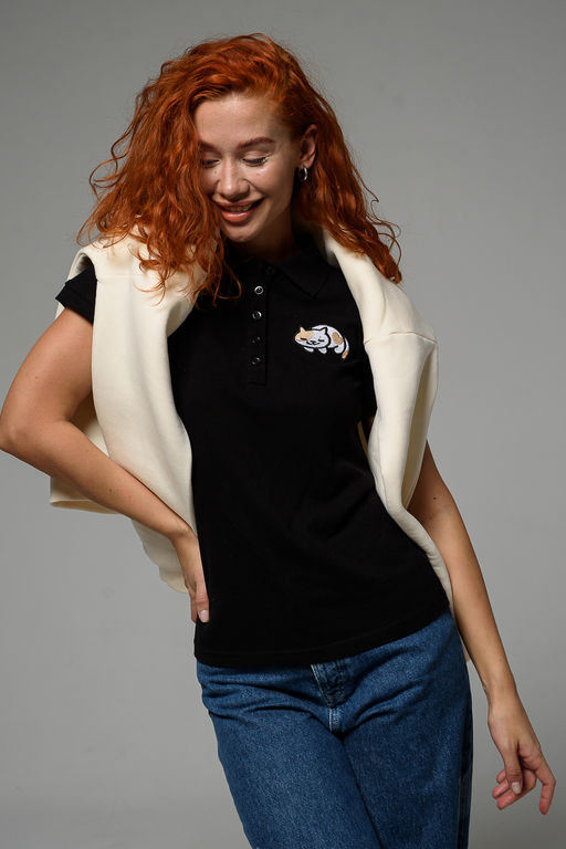 8524 футболка поло женская - Натали фото 32