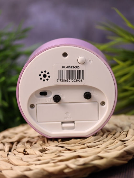 Часы-будильник Style, violet (4,7х10 см)