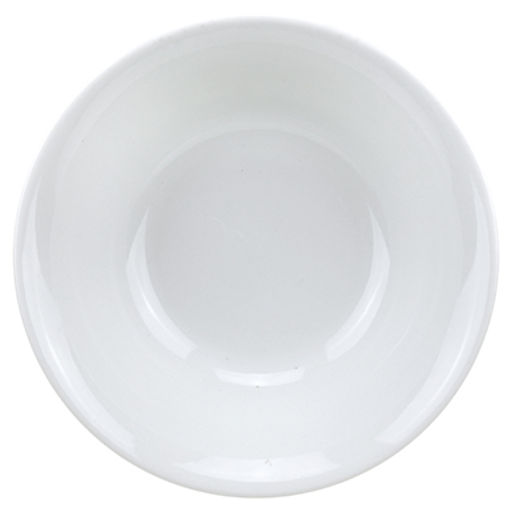 Салатник фарфоровый 680мл, д18см, h6см, белье (Россия)