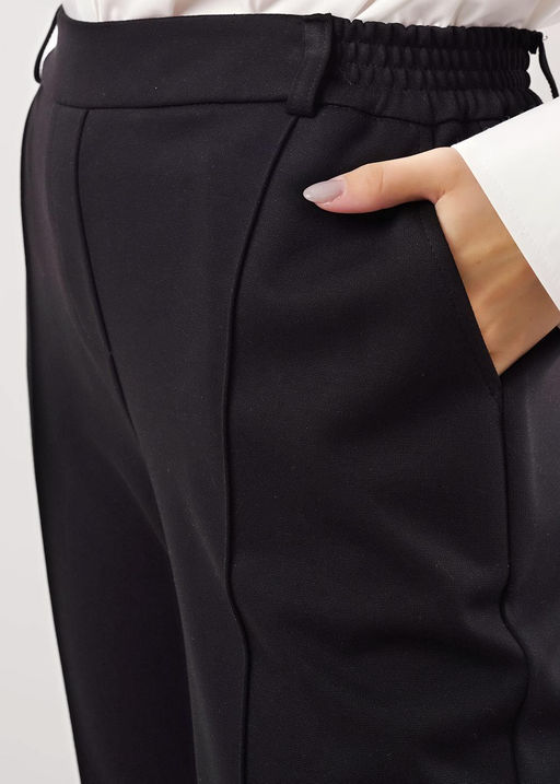 CLE Брюки жен. 356922вэ чёрный - Clever wear фото 3