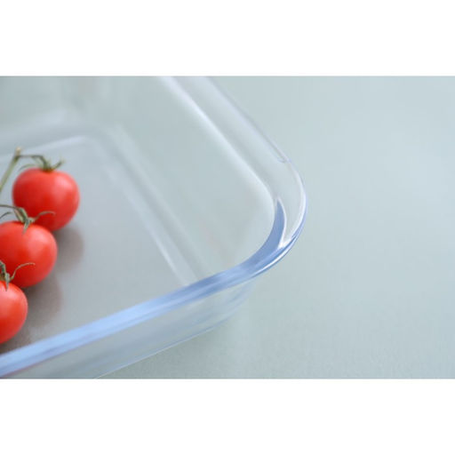 Форма для запекания Доляна Лазанья, 1.1 л, 21.518.55.5 см, квадратная, жаропрочное стекло, прозрачная  фото 10