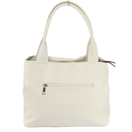 Сумка женская искусственная кожа ADEL-317/ММ, 1 отд, плечевой ремень, бежевый флотер 258988 - Adelia фото 2