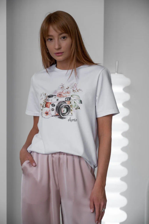 Футболка ТП 535-1ш4 Белый - T.C.T фото 2