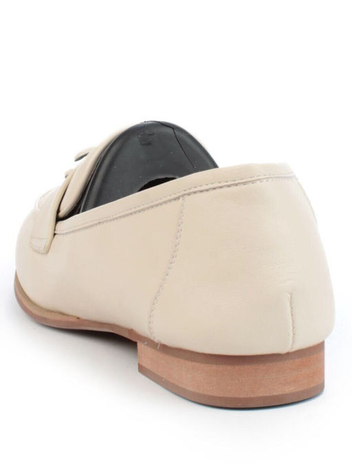 06-PDJ70-2 BEIGE Туфли женские (натуральная кожа)