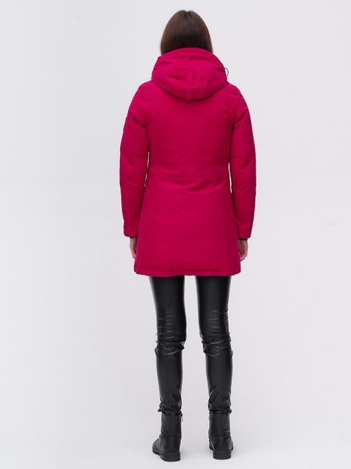 Парка MTFORCE бордового цвета 2074Bo  фото 7