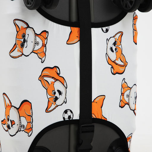 Чехол для чемодана 20, цвет белый - Simaland фото 6