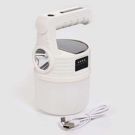 Фонарь кемпинговый аккумуляторный, 5 Вт, 800 лм, 1200 мАч, 3.7 В, 24 LED, солнечная батарея - Simaland фото 4