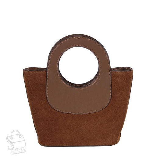 Сумка женская кожаная 56075BDAA brown Baidou      в Новосибирске