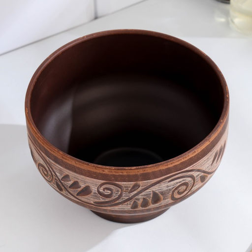 Кастрюля «Ангоб», 0.9 л., 9×14×14 см