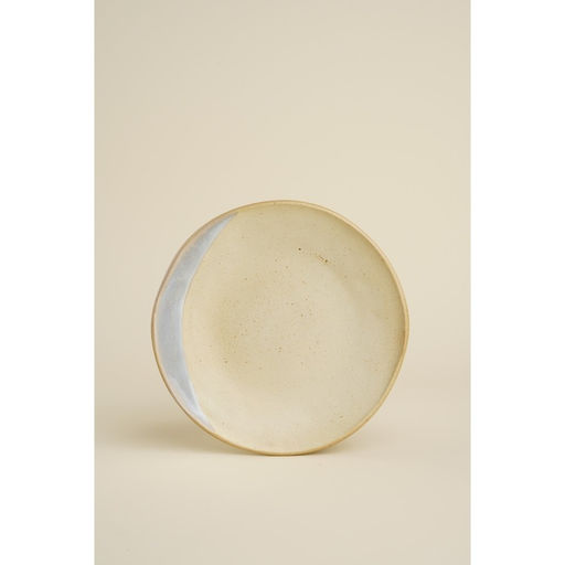 Тарелки SL Home Волны Сардинии, d=21.5 см, фарфор, набор 2 шт., бежевые