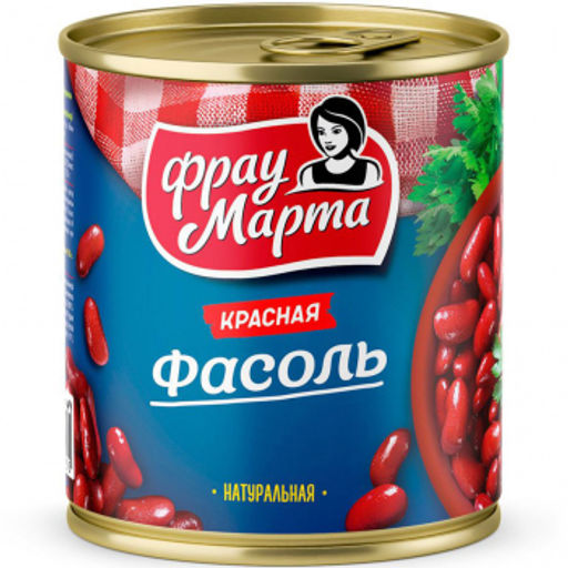 Фасоль Красная натур Фрау Марта 310г