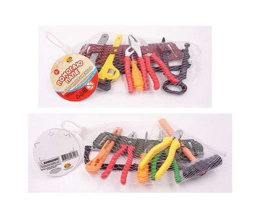 Помогаю Папе. Набор инструментов, в сетке, 2 вида в коллекции, 8 предметов - Abtoys фото 3