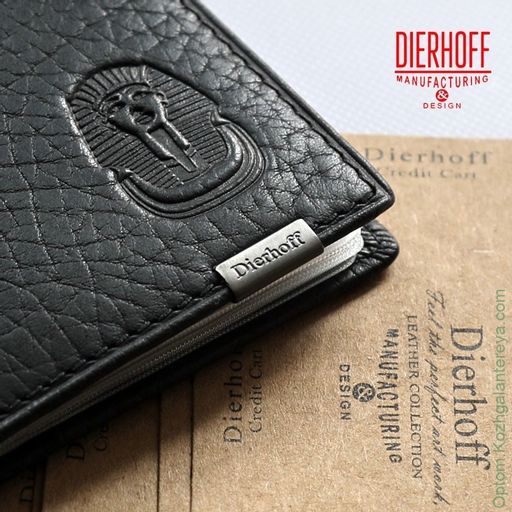 Мужская кожаная визитница Dierhoff Д 1012-116  фото 3