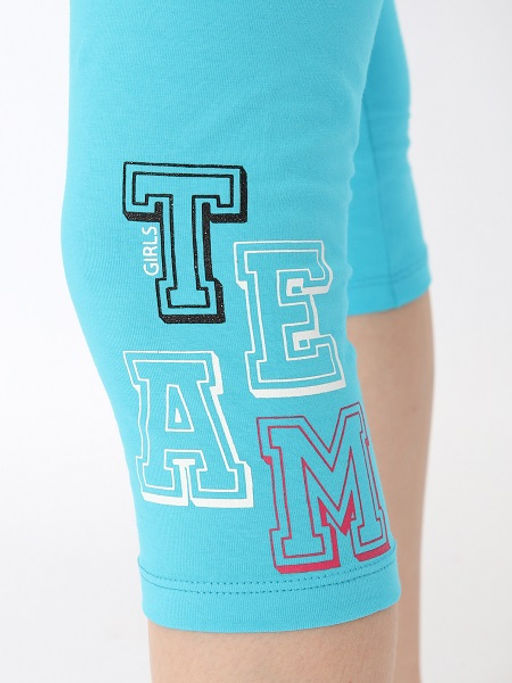 CRB wear/CSJG 70487-40-409 Бриджи для девочки,бирюзовый/Ex.Cherubino фото 4