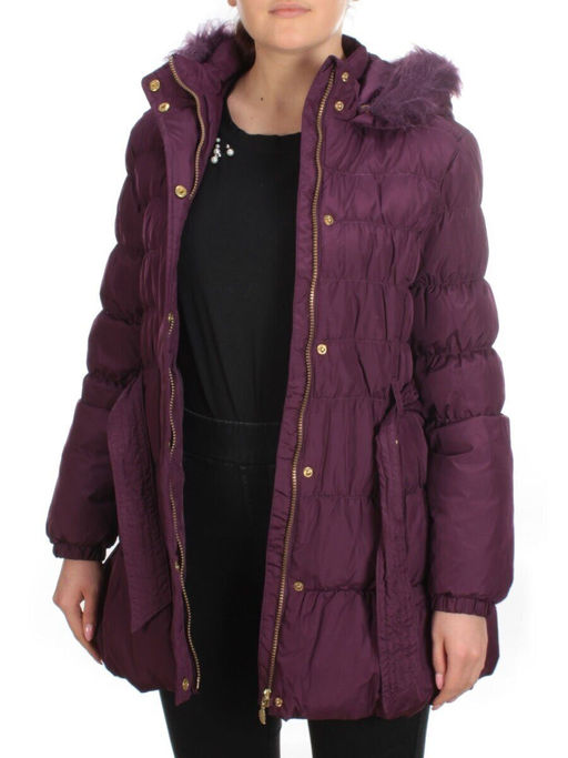 B-38 DARK VIOLET Куртка зимняя женская NO NAME (100 гр. холлофайбер) - Fashion фото 7