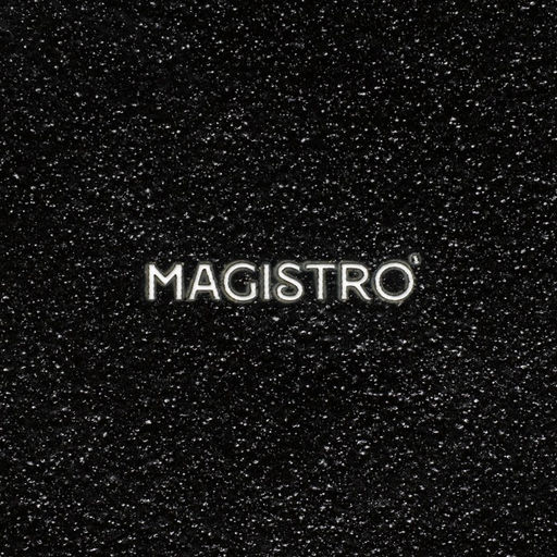 Салатники Magistro Carbon, 250/650/1.2 л, d=11/16/19.5 см, набор 3 шт., керамика, чёрные
