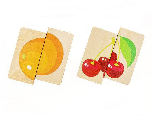 Игра развивающая деревянная Фрукты, ягоды