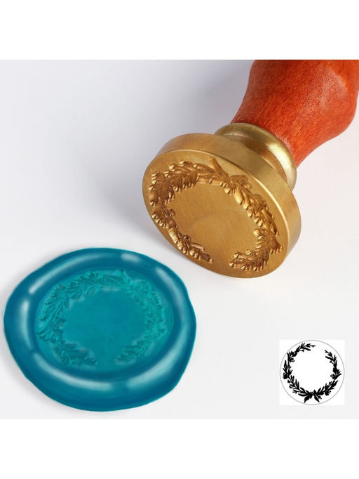 Сургучная печать «Венок», 12.5×4×4 см