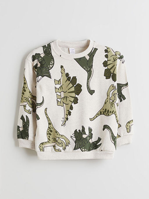 Bisiklet Yaka Erkek ?ocuk Sweatshirt ve E?ofman Alt