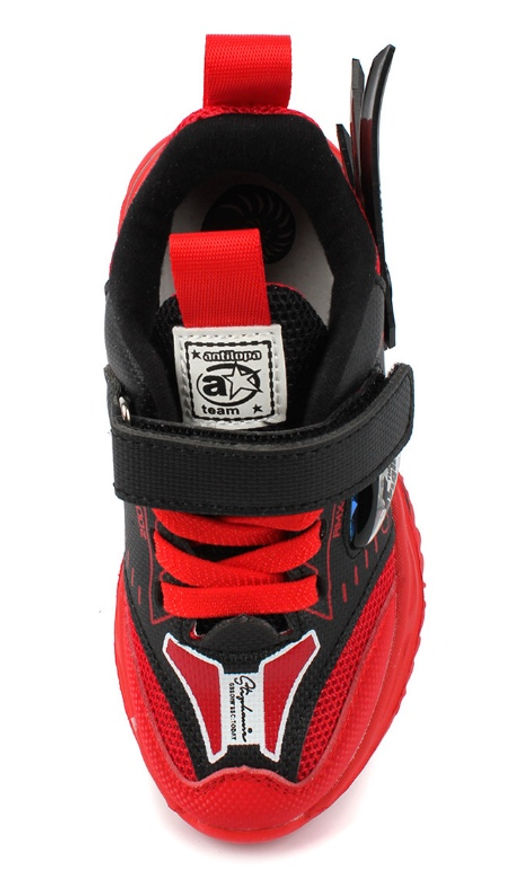 AL 4691 Полуботинки типа кроссовые детские, красный - Antilopa фото 4
