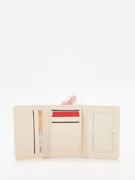 Кошелёк женский на кнопке, 10.5?2.5?8.5 см, с цветочным принтом, разноцветный