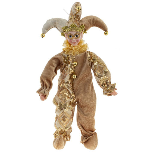 Игрушка набивная "Клоун", L13 W10 H30 см