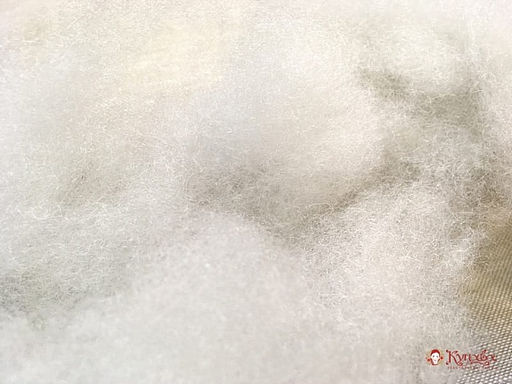 Файбер (чесаный), 1 кг - 1 пакет, силиконизированное волокно-100%