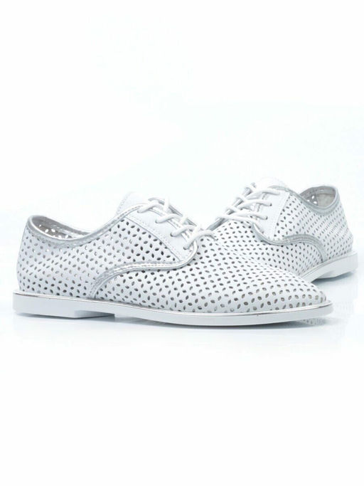 06-D07 WHITE Туфли - No name фото 12