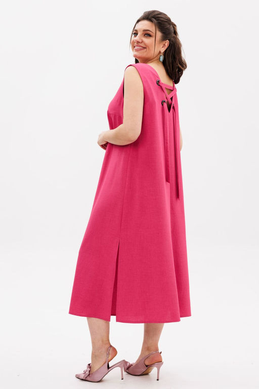 Сарафан ANELLI 1472.1 малиновое вино  фото 8